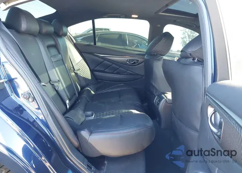 2022 Infiniti Q50 Red Sport 400 from USA, damaged, VIN JN1FV7DP5NM370178